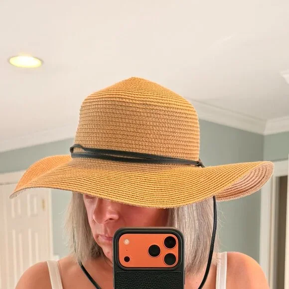 Columbia Women's Gobal Adventure Packable Straw Hat | Size M | UPF 30 | NWOT - Picture 2 of 13